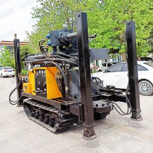 BZ-30TL pneumatic tracked earth collecting rig